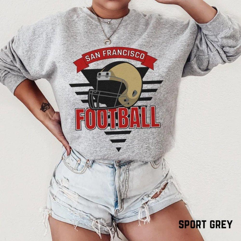 San Francisco 49Ers Football Sweatshirt, Style San Francisco